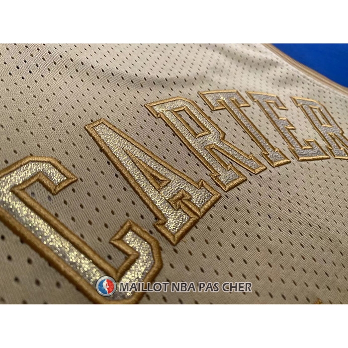 Maillot Toronto Raptors Vince Carter Mitchell & Ness 1998-99 Or